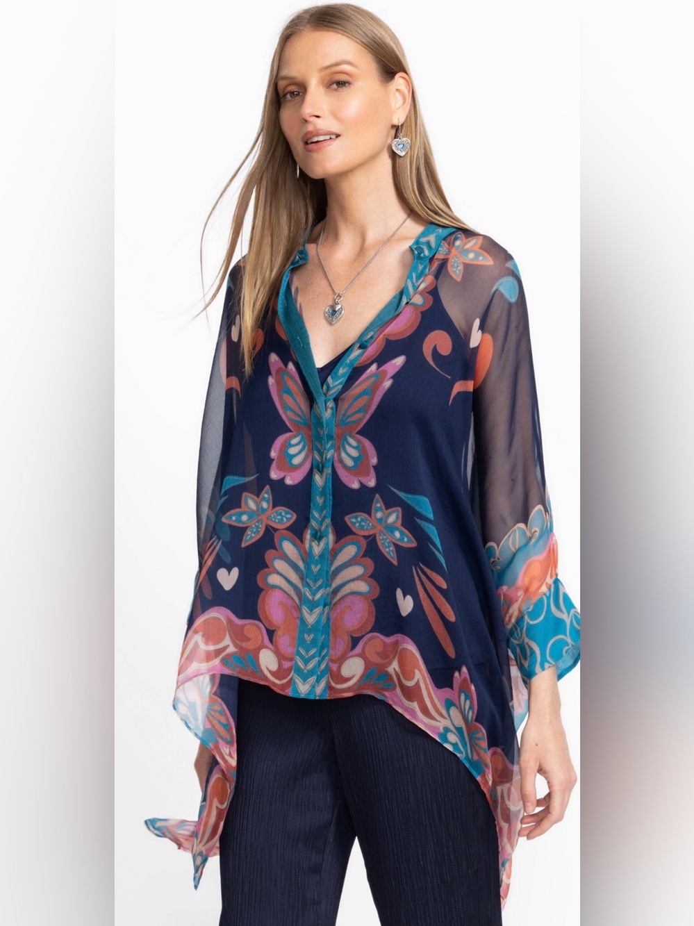 Johnny Was KATIA Oversized Blouse